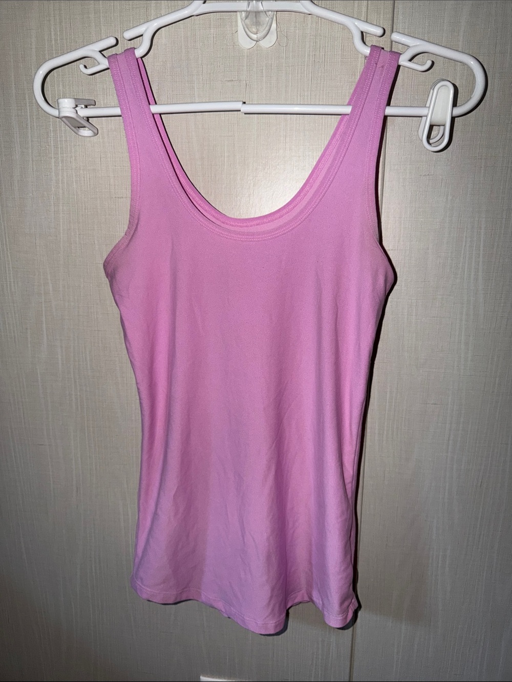No Boundaries Pink Scoop Neck Tank Top